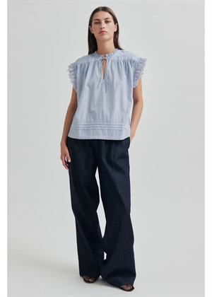 Laure top Light Blue Stripe Second Female 